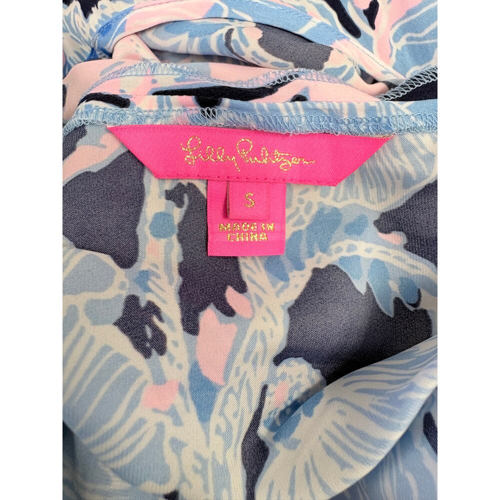 Lilly Pulitzer sleeveless floral romper - Picture 9 of 9